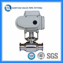 Uso de bebidas Sanitary Stainless Steel Pneumatic Ball Valve